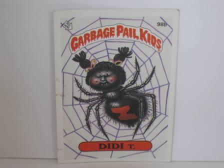 098b DIDI T 1986 Topps Garbage Pail Kids Card
